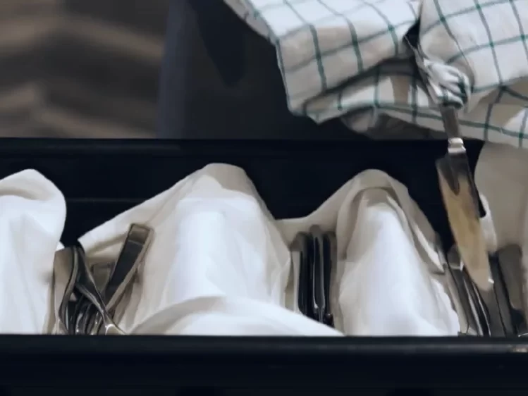clean and storage silverware