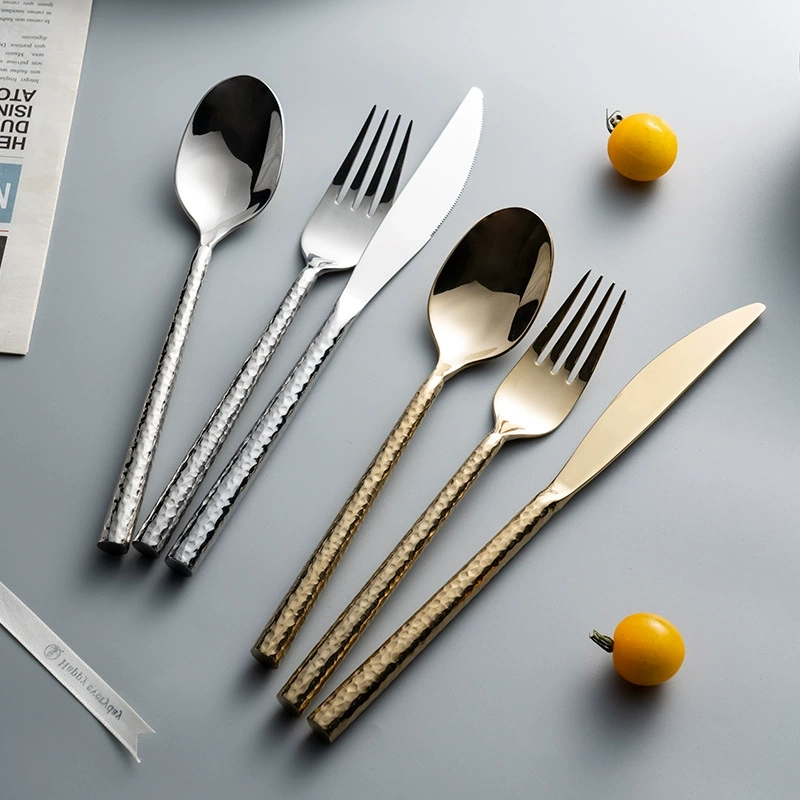 Hammered flatware bulk