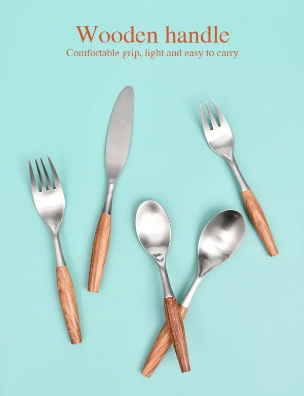 Wholesale Wood Handle Flatware (4)