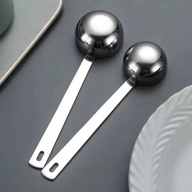 Wholesale Measuring Spoons 304 Stainless Steel Glod Sliver 6 Size Custom (5)