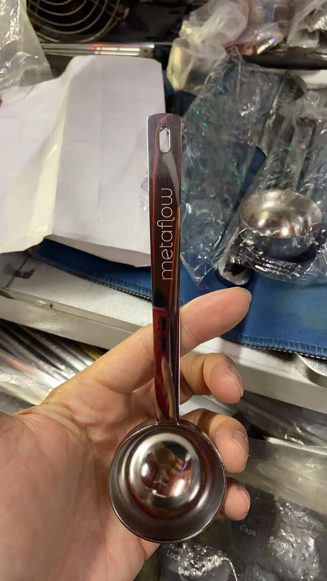 Custom Stainless Steel Measuring Spoons LOGO