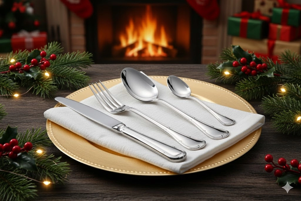 Wholesale Christmas Flatware Around the Table (4)