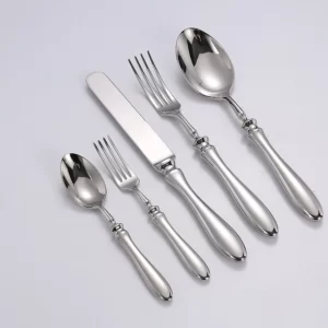 wholesale flatware set modern stainless steel cutlery set mirror polished custom (2)
