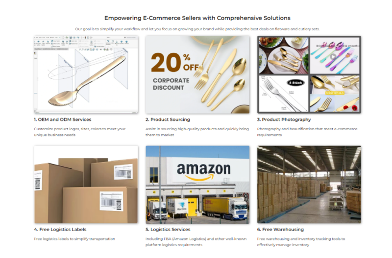 Mcallen Full Service for Wholesale and Custom Flatware Solution