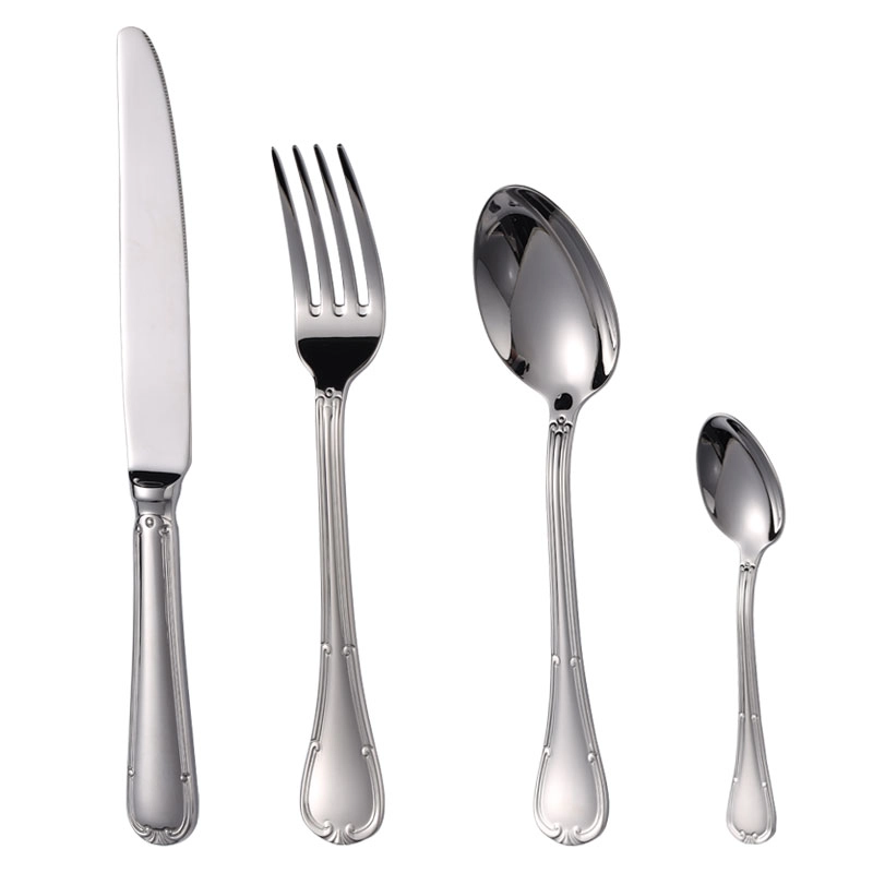 custom silverware set flatware 4-piece in bulk