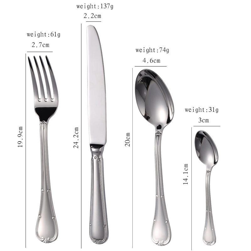 custom silverware set flatware parameter