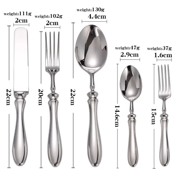 wholesale stainless steel western tableware