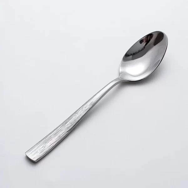 Wholesale 18/10 Flatware Embossed Design Dinner Spoon