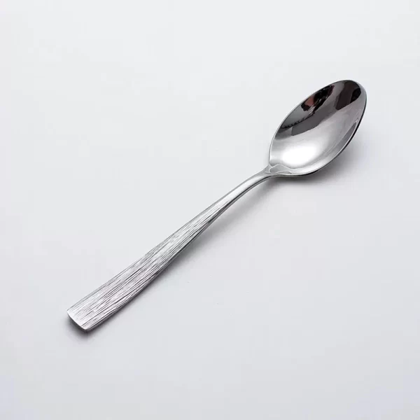 Wholesale 18/10 Flatware Embossed Design Tea Coffee Spoon