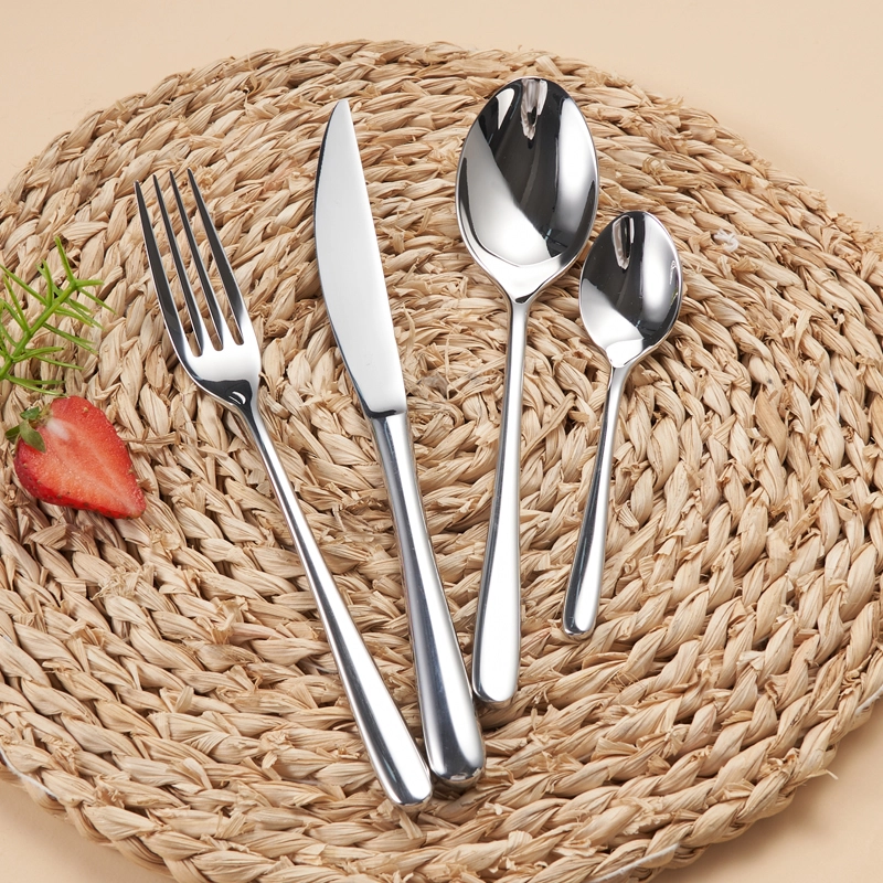 Wholesale Modern Flatware Sets, Silver Plated Cutlery Set for Executive Gifting Custom (3)