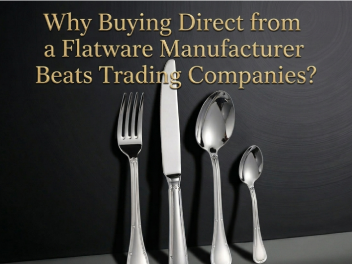 Why Buying Direct from a Flatware Manufacturer Beats Trading Companies