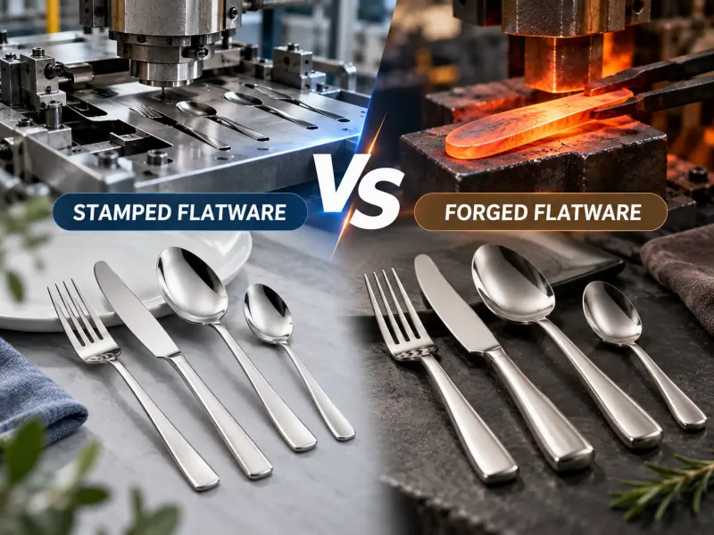 Stamped vs Forged Flatware